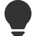 иконки lightbulb, лампочка