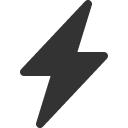 иконки lightning charge, lightning, молния, charge