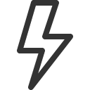 иконка lightning, молния