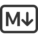 иконка markdown