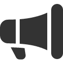 иконка megaphone, громкоговоритель