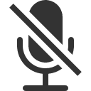 иконки mic mute, mic, микрофон, mute, без звука
