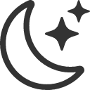 иконки moon stars, звезды, moon, луна, stars