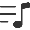 иконка music note list, music, музыка, note, list
