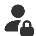 иконка person lock, person, lock, замок