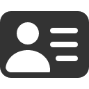 иконки person vcard, person, vcard
