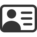иконки person vcard, person, vcard