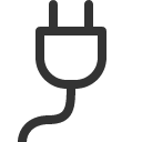 иконка plug, штекер