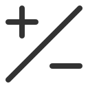 иконки plus slash minus, plus, плюс, slash, minus, минус
