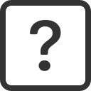 иконка question square, question, вопрос, square