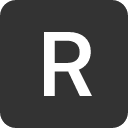 иконка r square, square