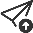 иконка send arrow up, send, марка, arrow, стрелка, up, стрелка вверх