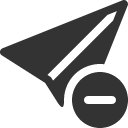 иконка send dash, send, марка, dash