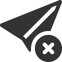 иконка send x, send, марка