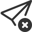иконка send x, send, марка