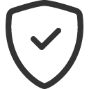 иконка shield check, shield, щит, check, галочка