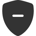 иконка shield minus, shield, щит, minus, минус