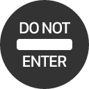 иконки sign do not enter, sign, do, not, enter