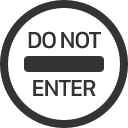 иконки sign do not enter, sign, do, not, enter