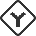 иконки sign intersection y, sign, intersection