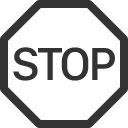 иконка sign stop, sign, stop, стоп