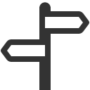 иконки signpost split, signpost, split, стрелка