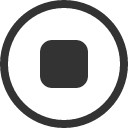 иконка stop circle, stop, стоп, circle