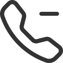 иконки telephone minus, telephone, minus, минус
