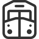 иконка train freight front, train, поезд, freight, front