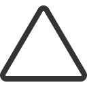 иконка triangle, треугольник