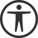 иконки universal access circle, universal, access, circle