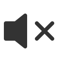 иконки volume mute, volume, громкость, mute, без звука