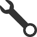 иконка wrench, гаечный ключ