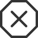 иконки x octagon, octagon