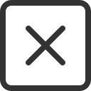 иконки x square, square