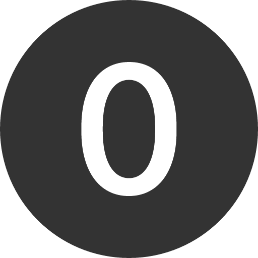 иконка 0 circle, circle,