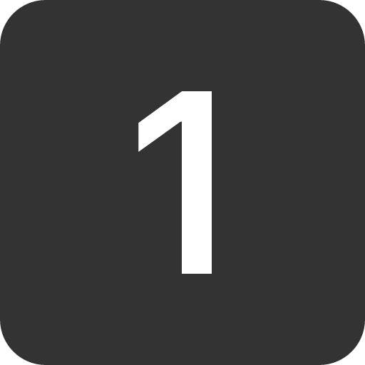 иконка 1 square, square,