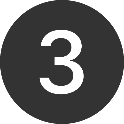 иконка 3 circle, circle,