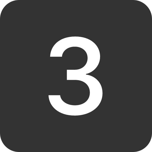иконка 3 square, square,