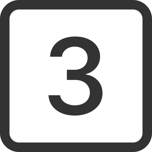 иконка 3 square, square,