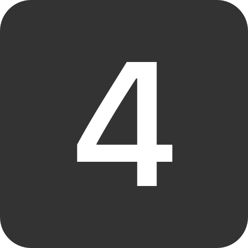 иконка 4 square, square,