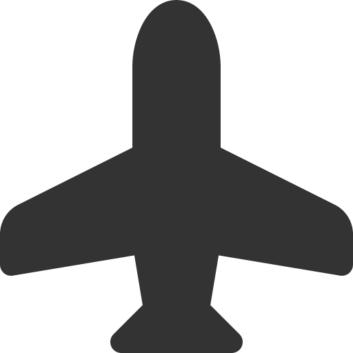 иконка airplane, самолет,