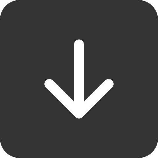 иконка arrow down square, arrow, стрелка, down, square,