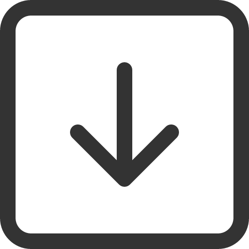 иконка arrow down square, arrow, стрелка, down, square,