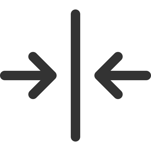 иконка arrows collapse vertical, arrows, collapse, vertical,