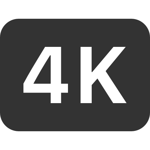 иконка badge 4k, badge, бейдж, 4k,