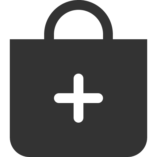 иконка bag plus, bag, сумка, plus, плюс,