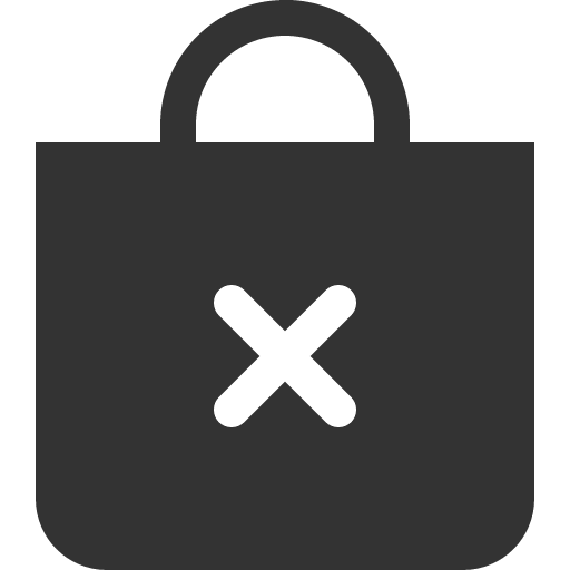 иконка bag x, bag, сумка,