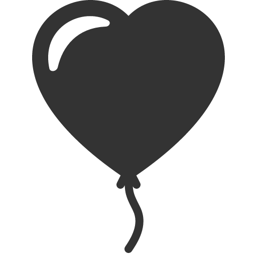 иконка balloon heart, balloon, комментарий, heart, сердце,