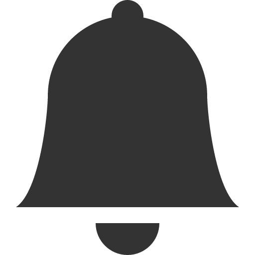 иконка bell, колокольчик,
